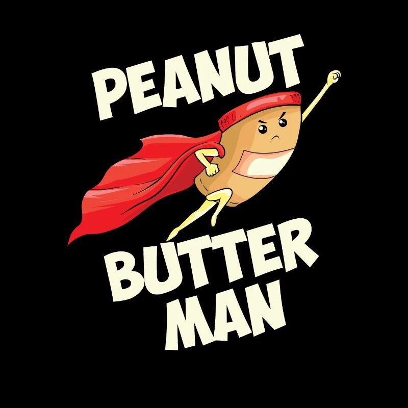 Peanut Butter Erdnuss Butter Superheld