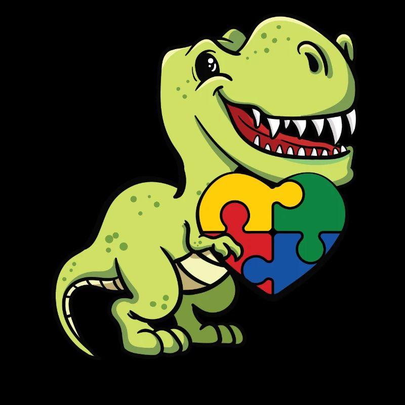 Autismus Dinosaurier