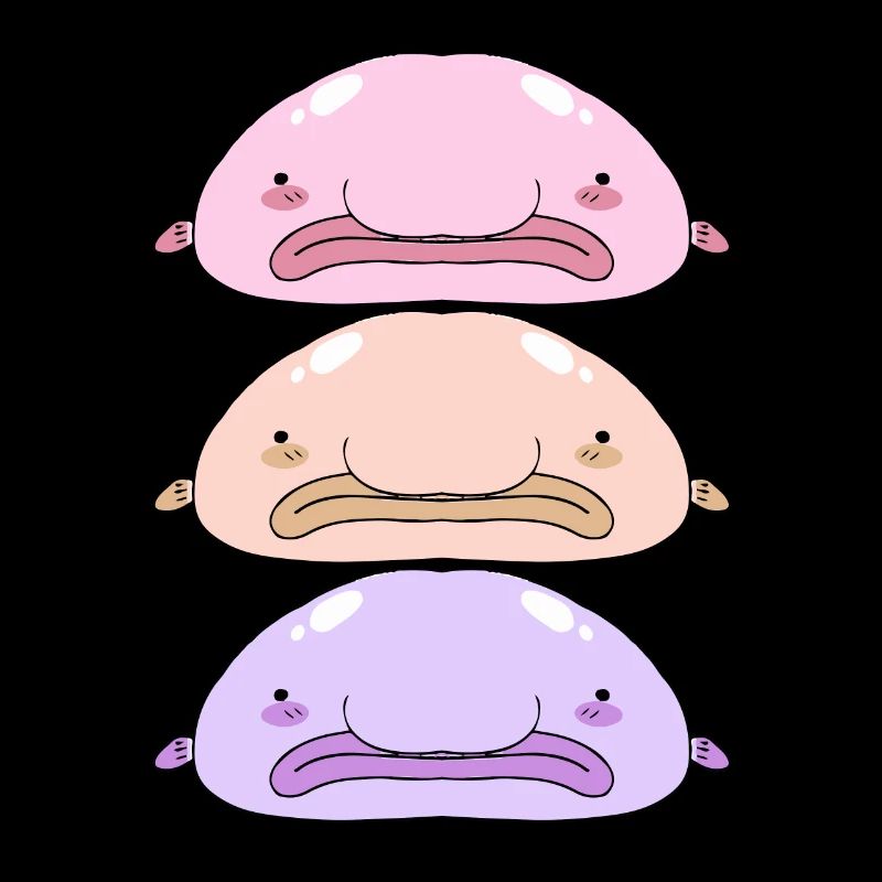 Blobfish Deep Sea Grumpy Introverted Gift