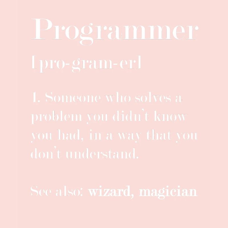 Programmierer Definition