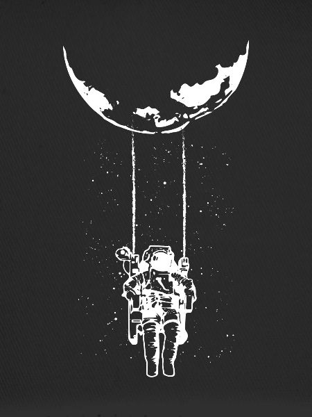 Astronaut Moon Swing