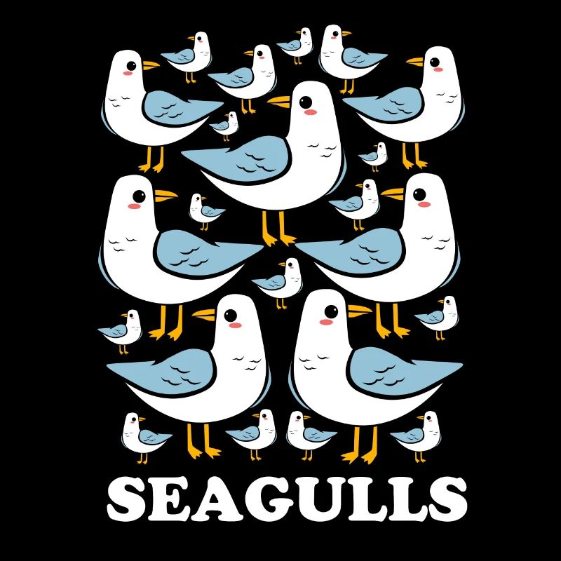 Möwe Geschenk Seevogel Moin Vogel Seeschwalbe