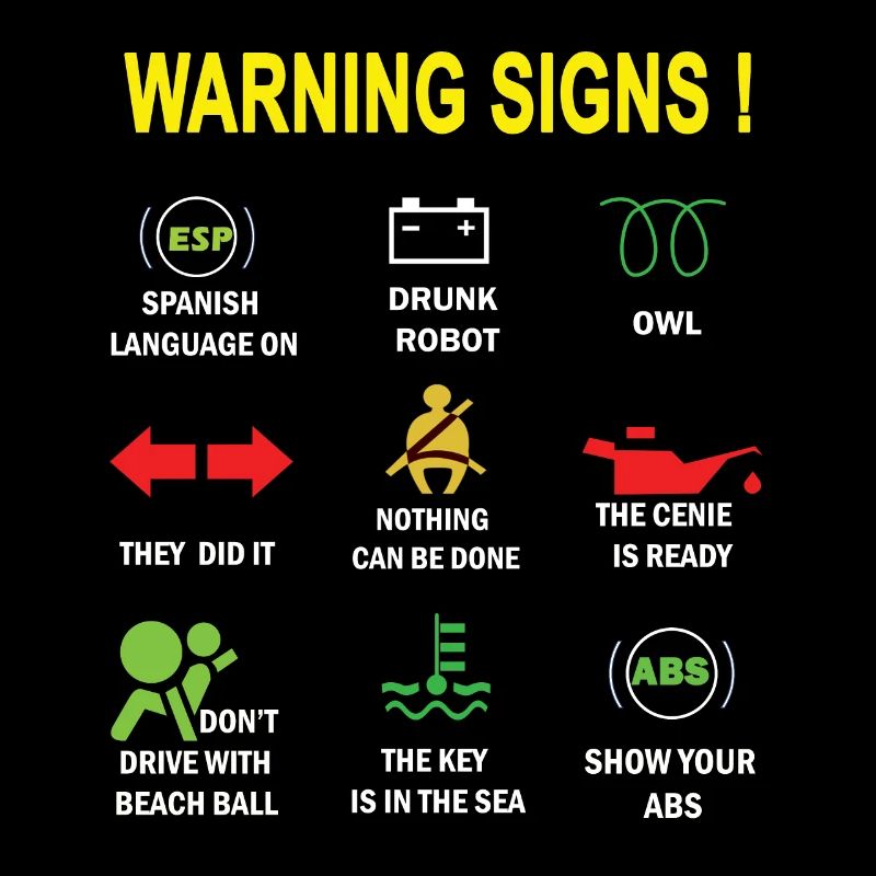 Indicator lights car