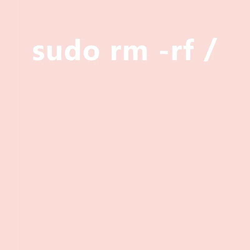 Linux Admin Programmer sudo rm rf / Linux