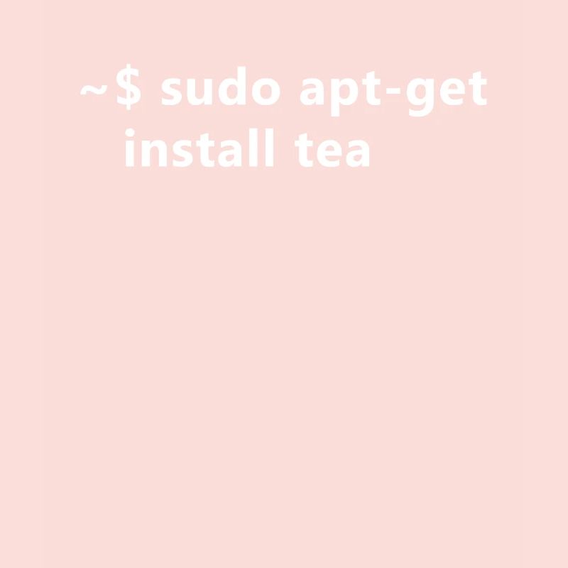 Sysadmin Linux Sudo Apt-Get Install Tea