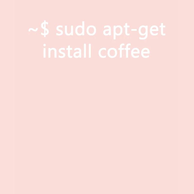 Sysadmin Linux sudo apt-get installer coffee