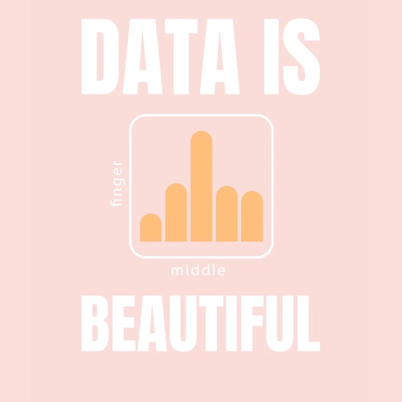 Data deep learning AI nerd big data is beautiful