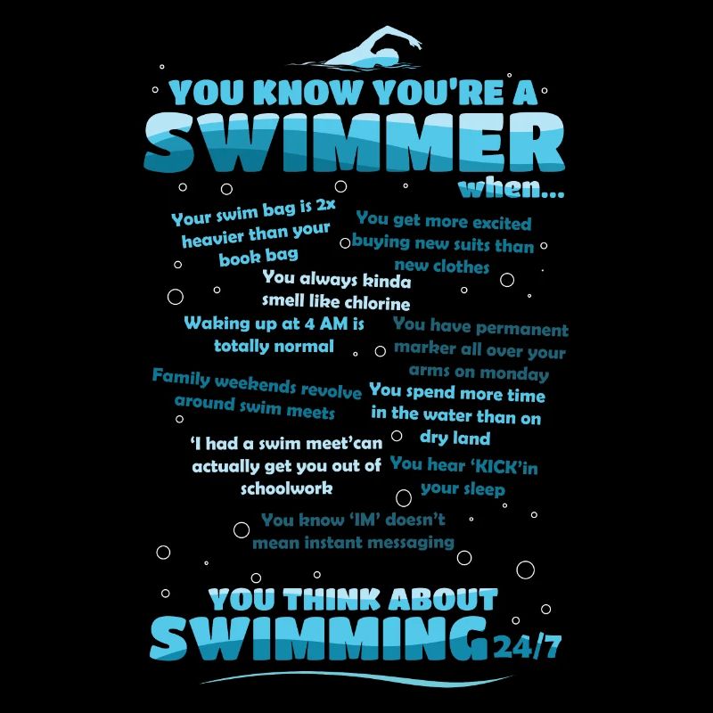 Du Bist Ein Schwimmer Wenn...