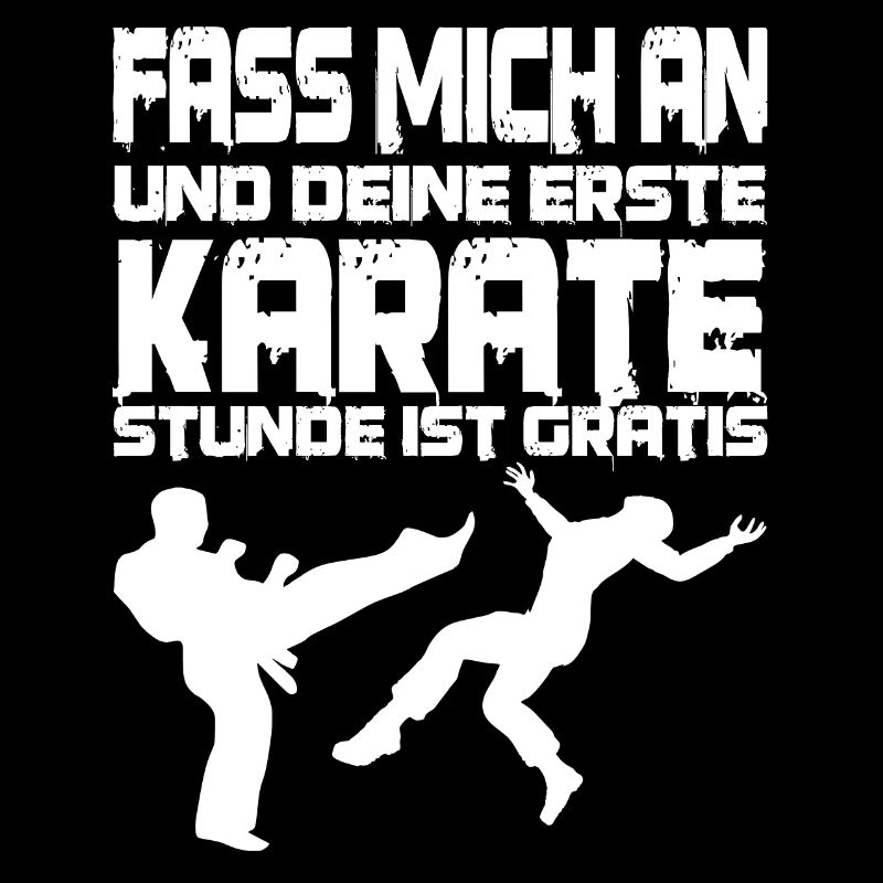 Karate lustiger Spruch Kampfsport Kampfkunst