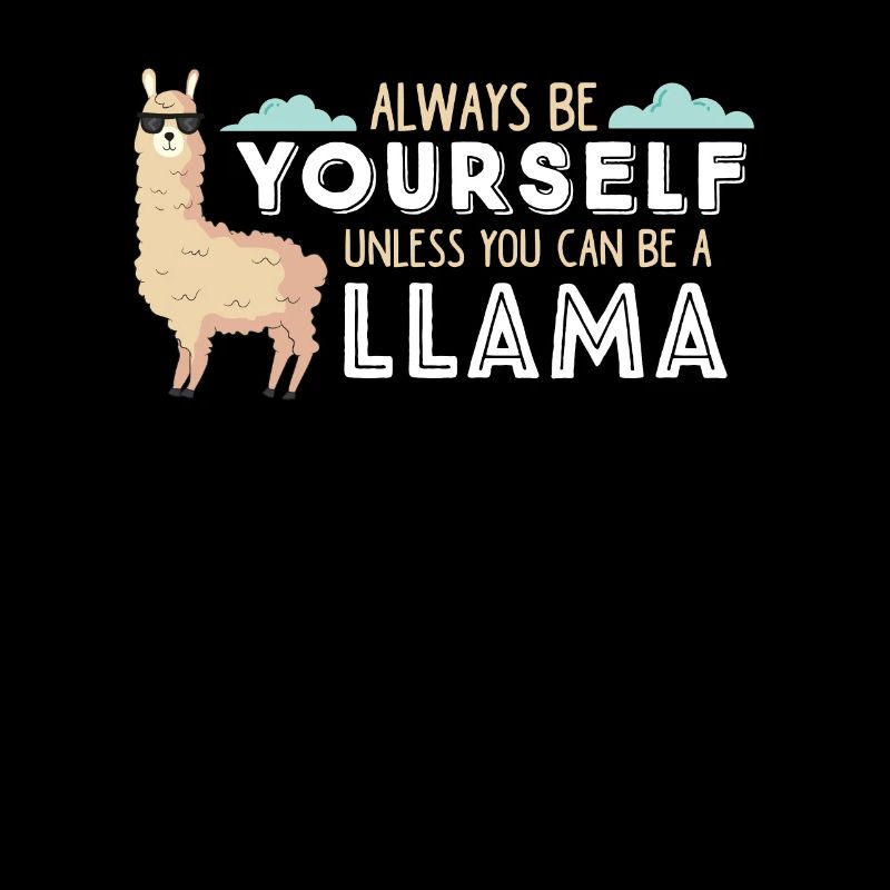 LLama Sei immer du selbst Lama