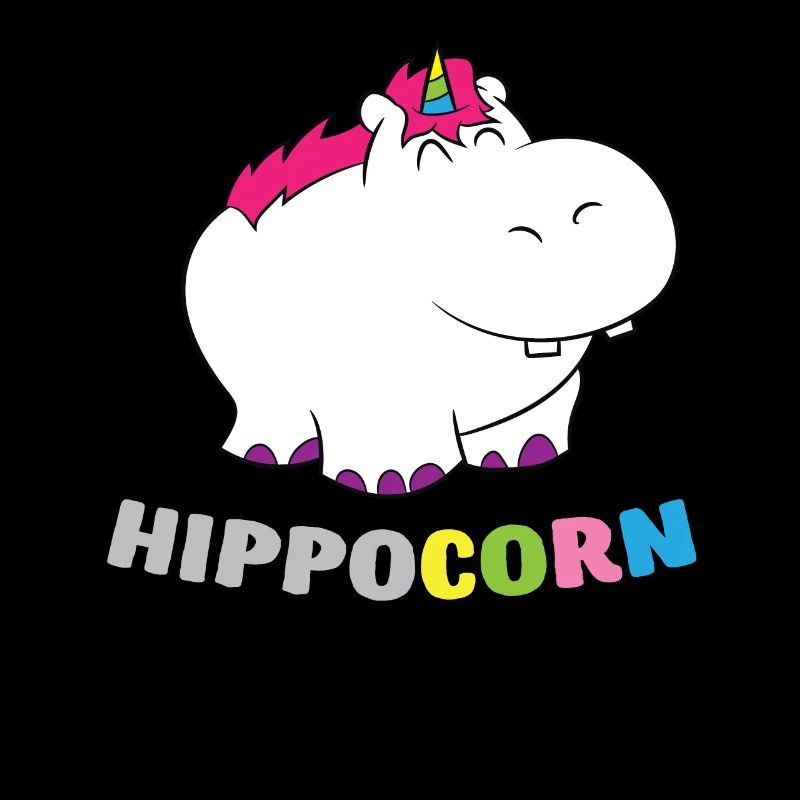 Süßes Hippocorn Hippo Einhorn Geburtstag Nilpferd