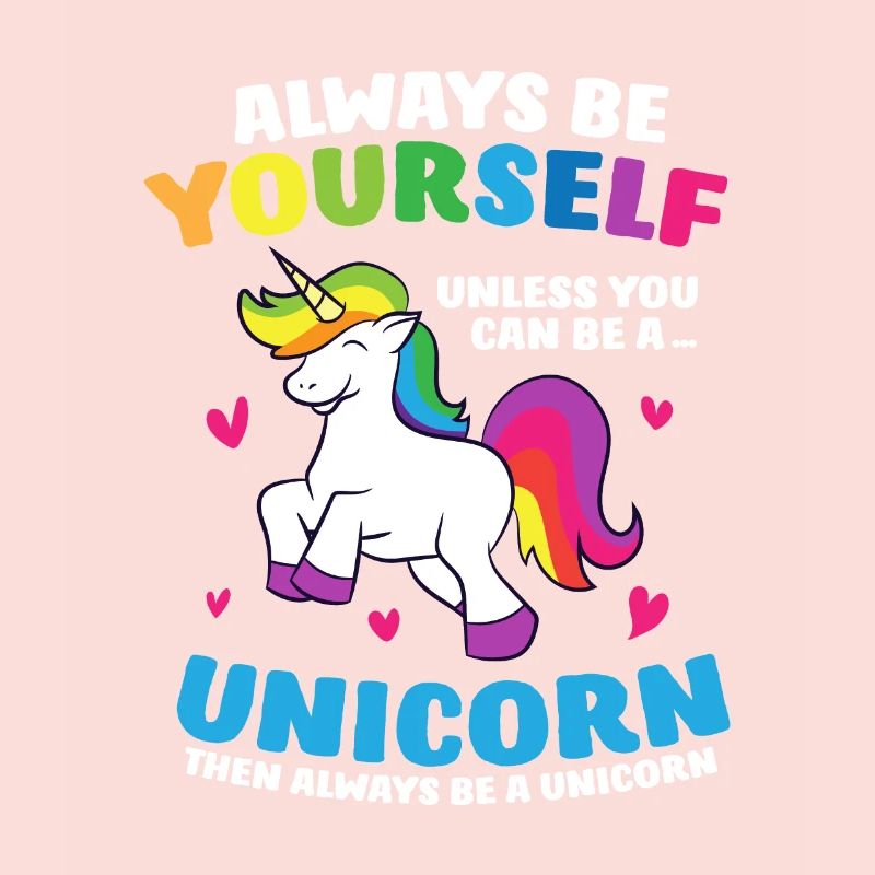 Einhorn Mädchen Geschenk Sei Immer Ein Einhorn