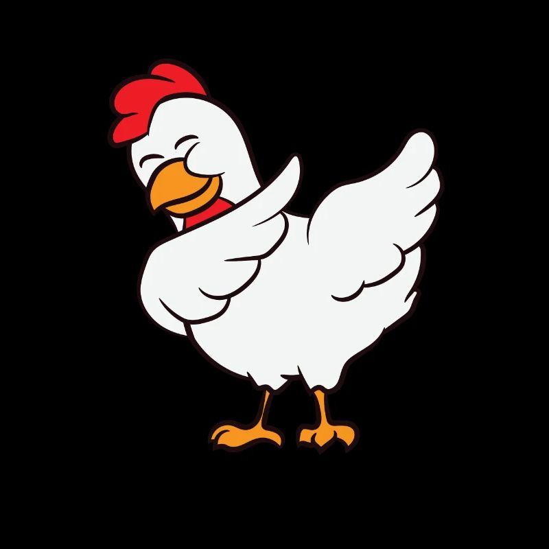 Poulet de dabbing enfants élevage de poulets Dabbing Farmer