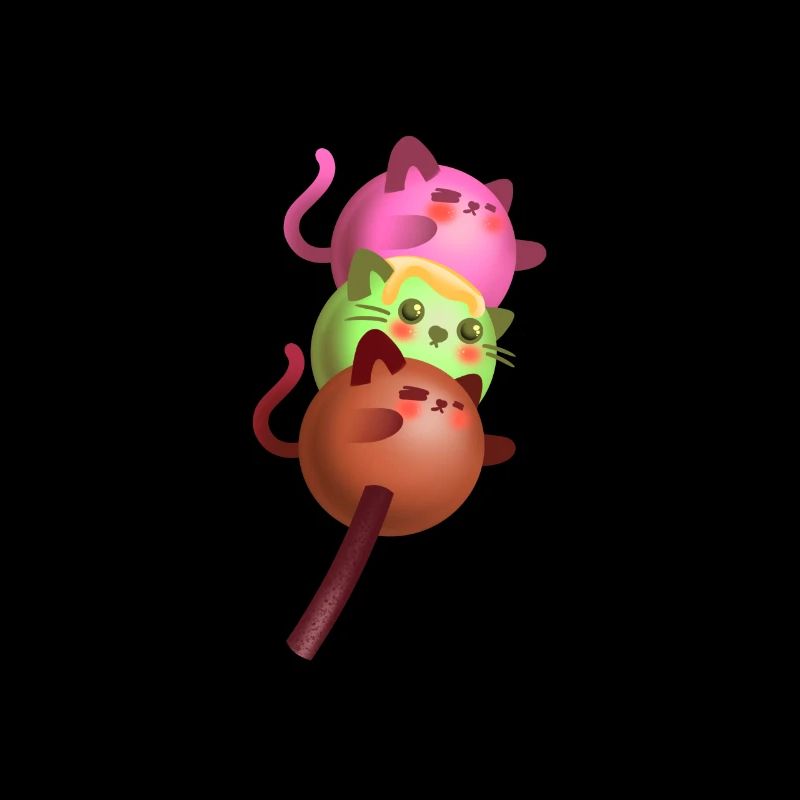 Süße Dango Katze