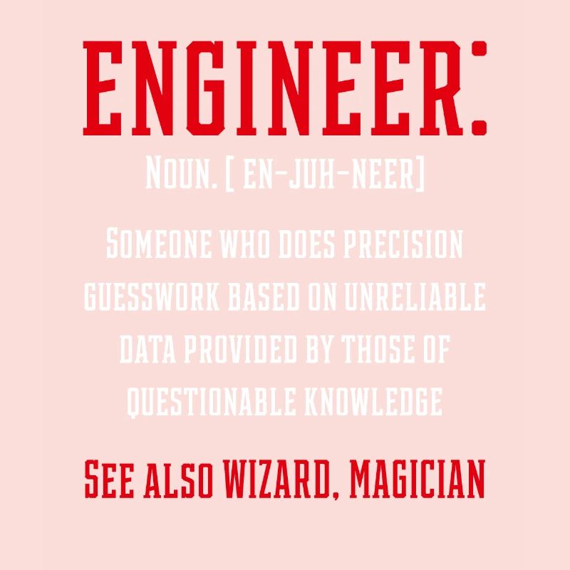 Engineer Funny Definition - Jobs Geschenk Beruf