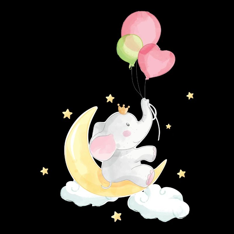 Doux éléphant bébé