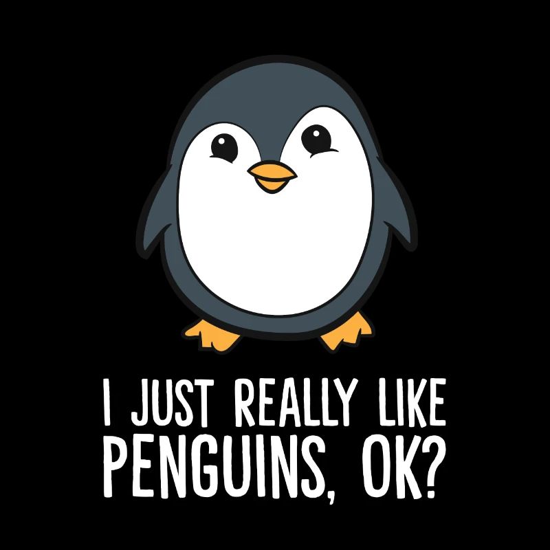 Ich mag einfach wirklich Pinguine