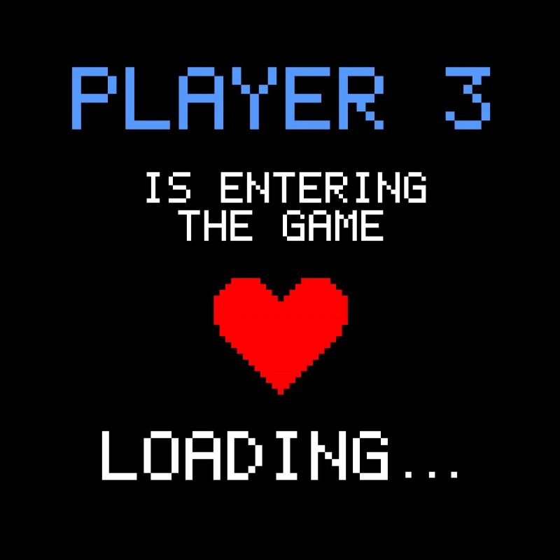 Annonce Grossesse Gamer Enceinte Nerd