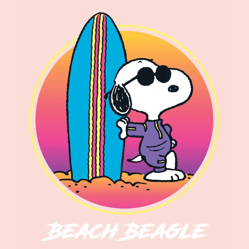 Peanuts Snoopy Beach Beagle