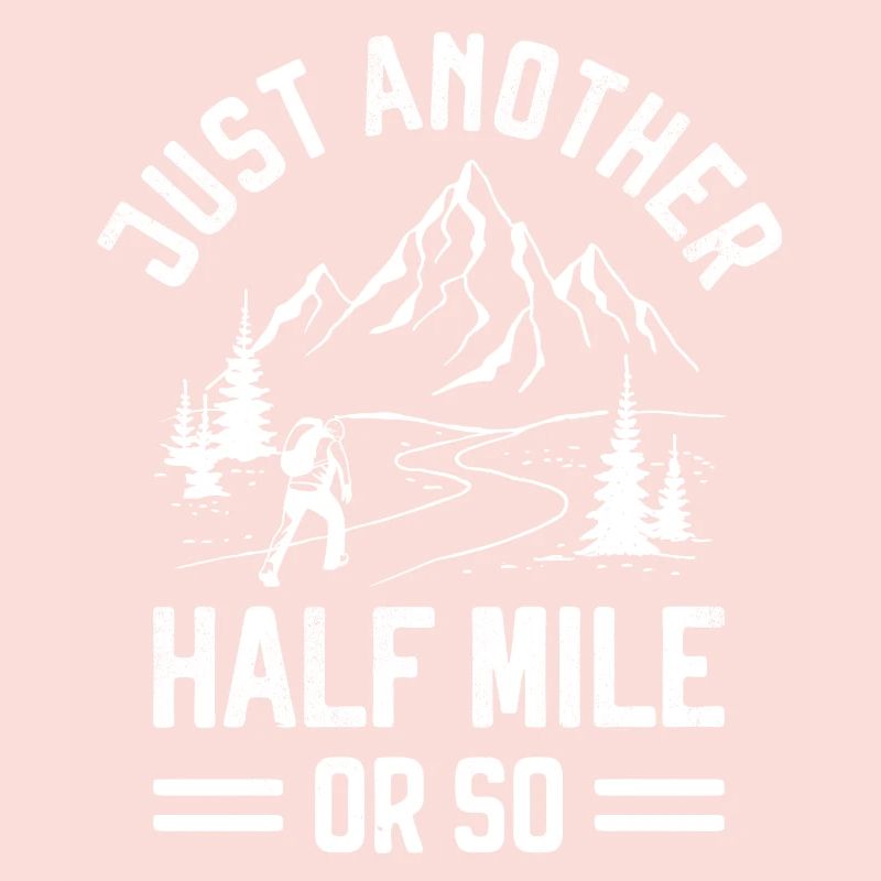 Nur noch eine halbe Meile oder so Trekking Mountain