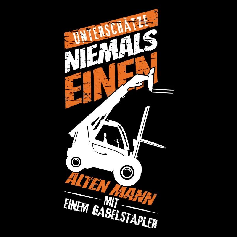 Staplerfahrer Gabelstapler Lustiges Lagerarbeiter