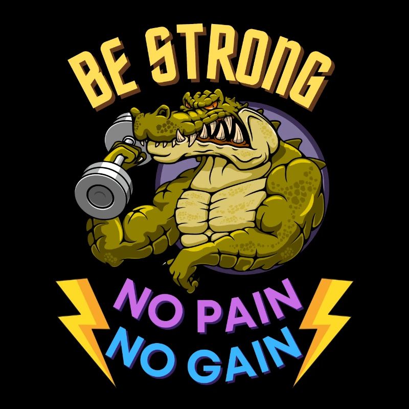 BE STRONG CROCO CLAIR