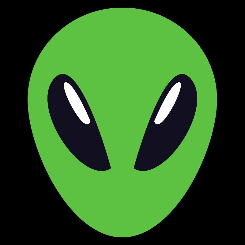 Extraterrestre vert mignon