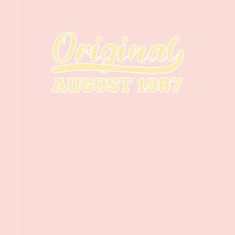 35th birthday August born 1987 Gift idea