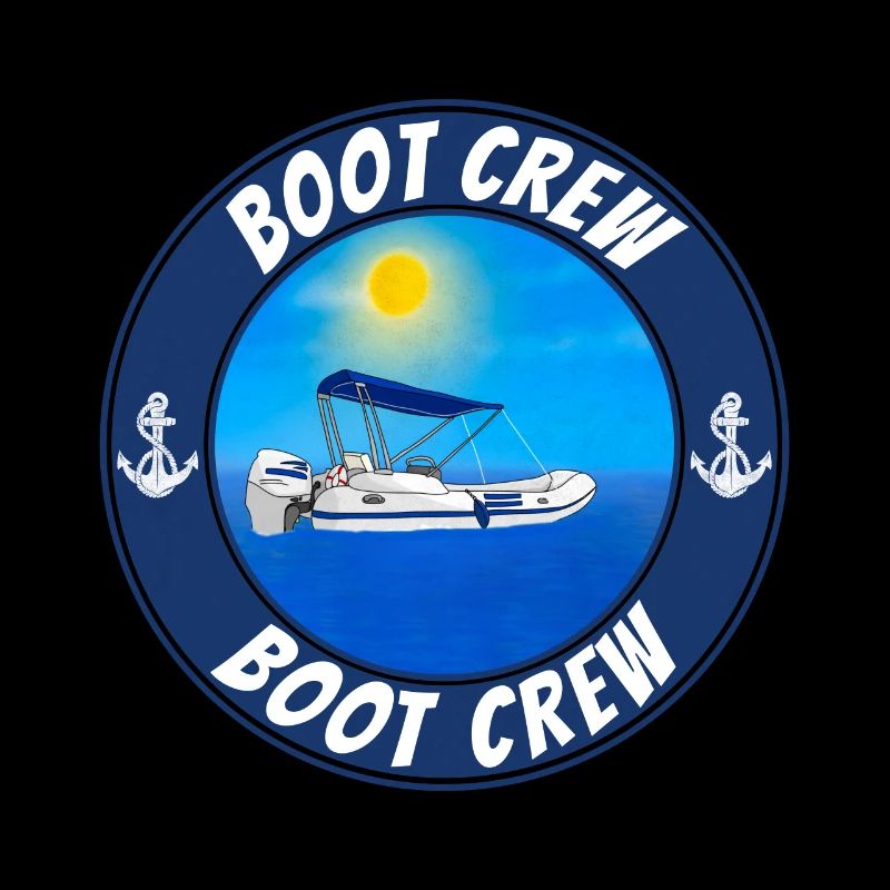 Gruppen Motorboot Outfit Boot crew