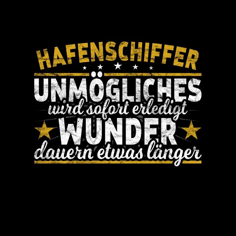 Hafenschiffer Unmögliches sofort Wunder Bootsbauer