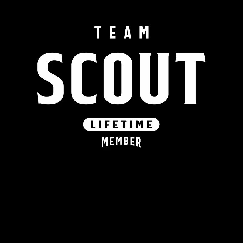 Personalisierter Name des Team Scout Lifetime-Mitglieds