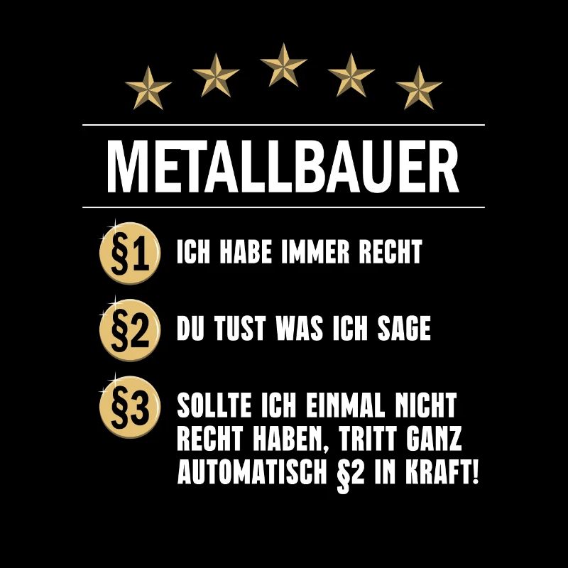 Metallbauer Paragraph