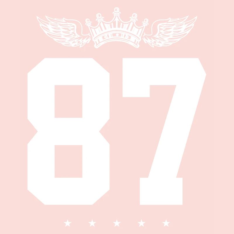 87 Number crown