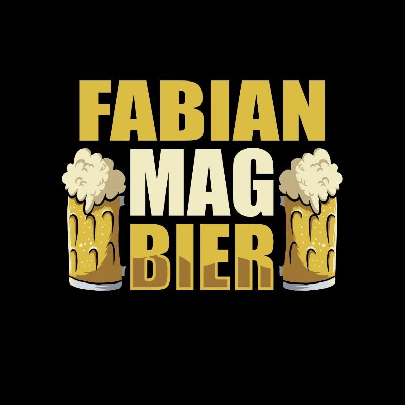 Fabian mag Bier Name Geburtstag