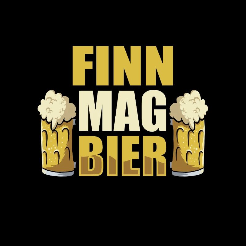 Finn mag Bier Name Geburtstag