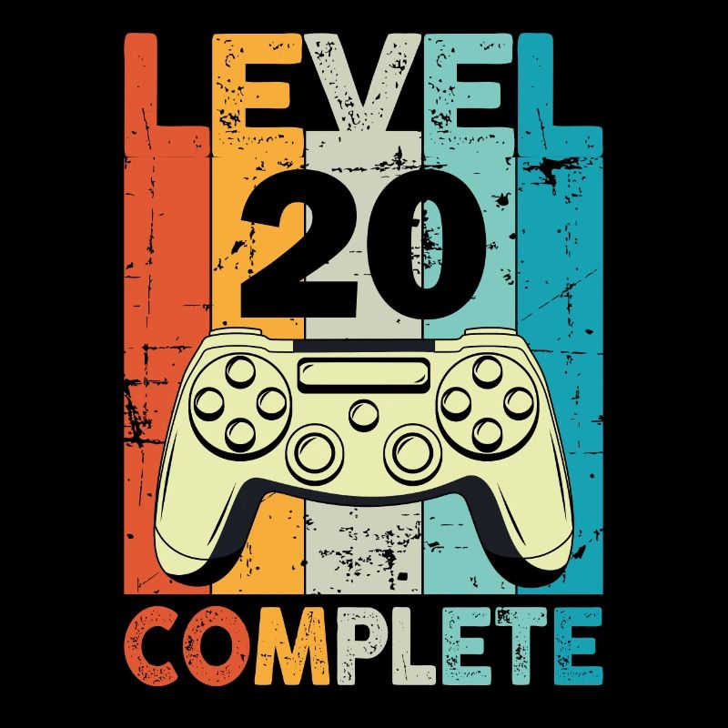 Level 20 Complete Gaming Geburtstag