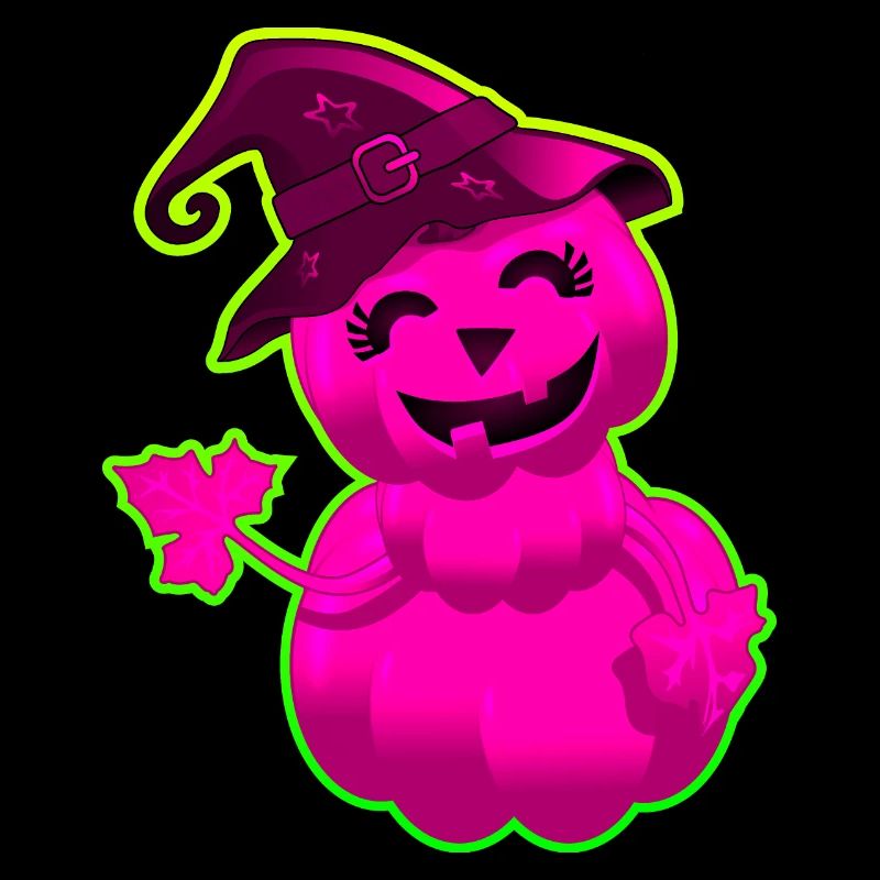 Cute Halloween Pumpkin - Pink