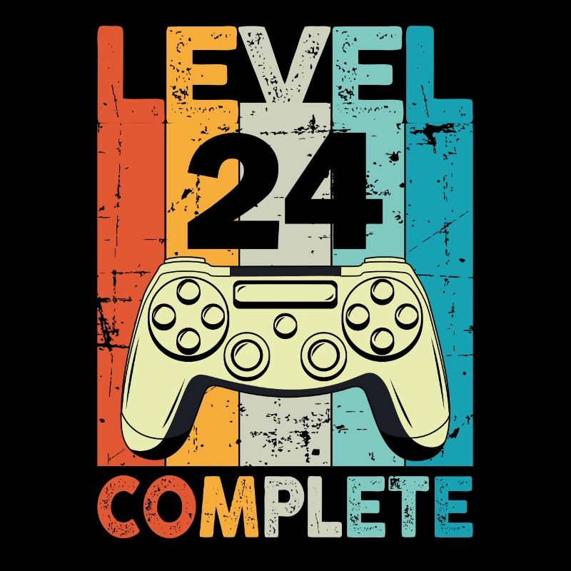 Level 24 Complete Gaming Birthday