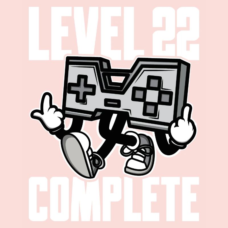 Level 22 Complete Birthday Gift 22 Years