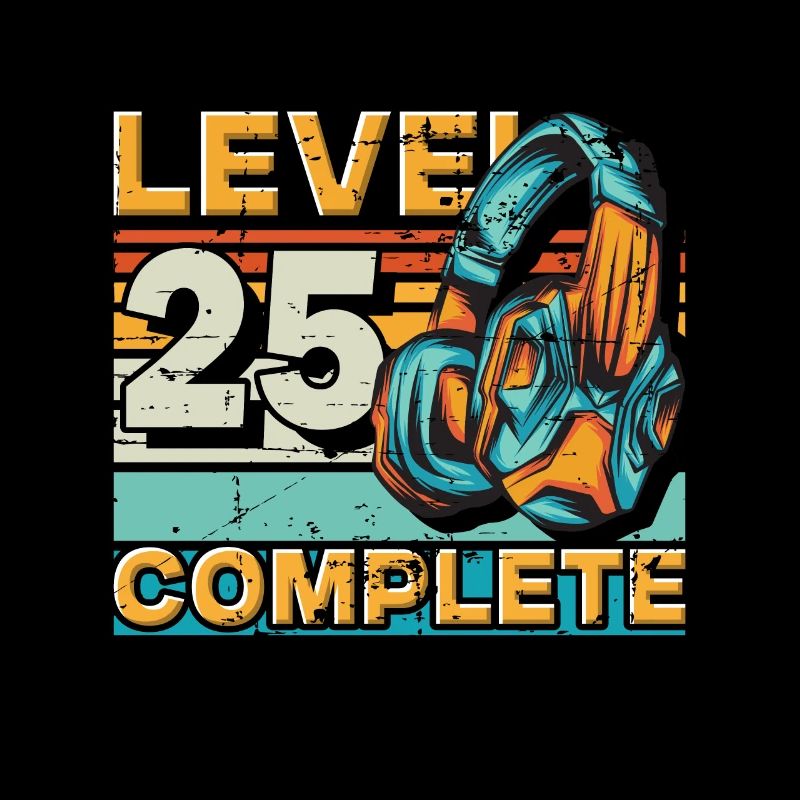 Gaming Birthday Level 25 Complete pour les joueurs.