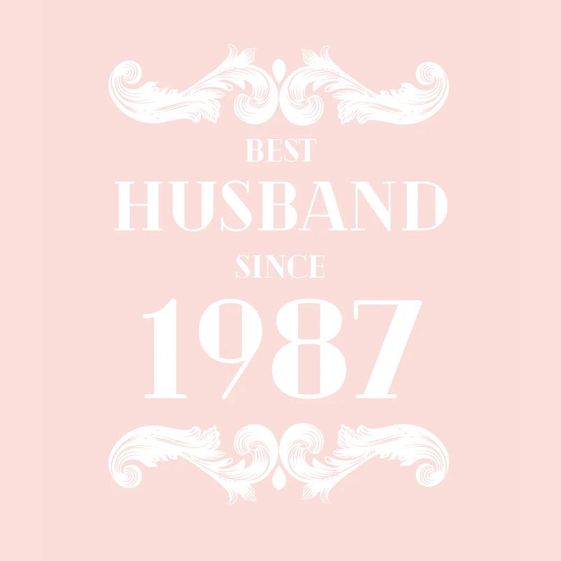 Bester Ehemann seit 1987 Hochzeitstag
