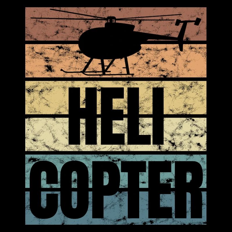Helicopter Piloten Fliegen Leidenschaft Crunge