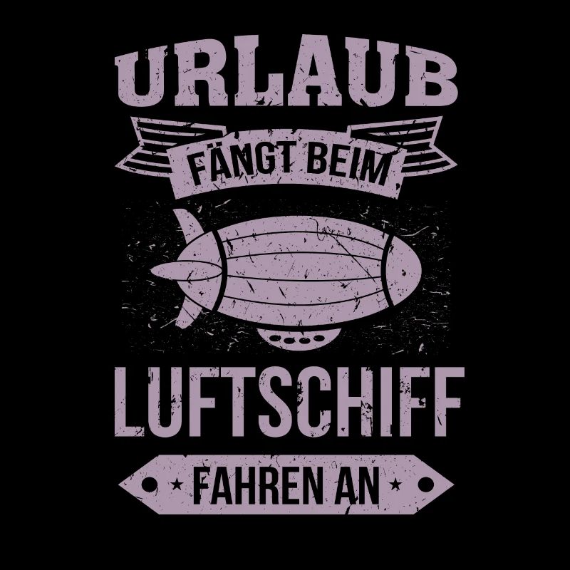Luftschiff Urlaub fängt an