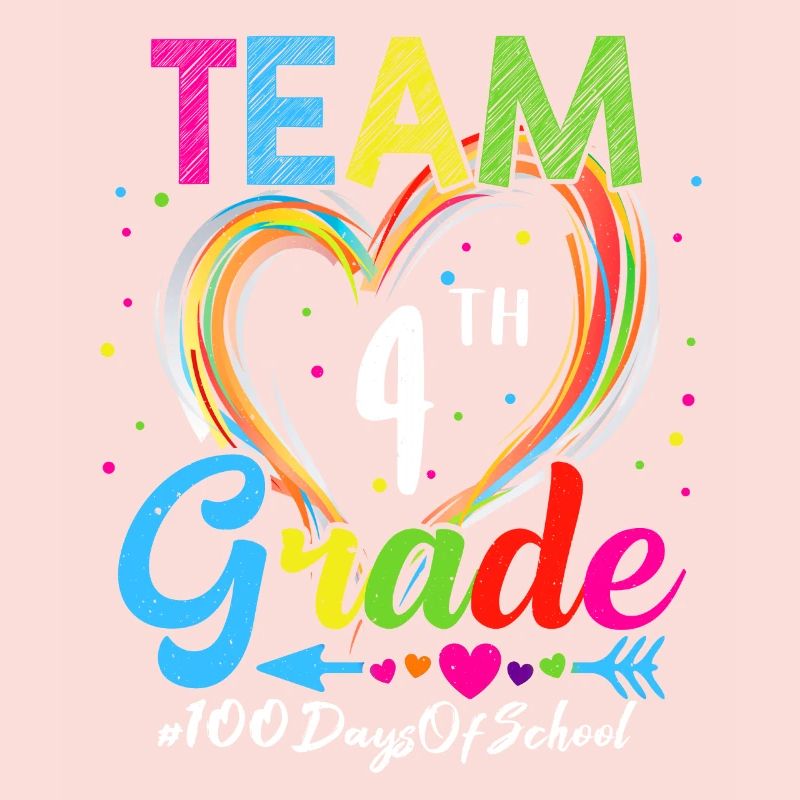 Équipe de 100e jour Escouade de 4e année 100 jours d’école
