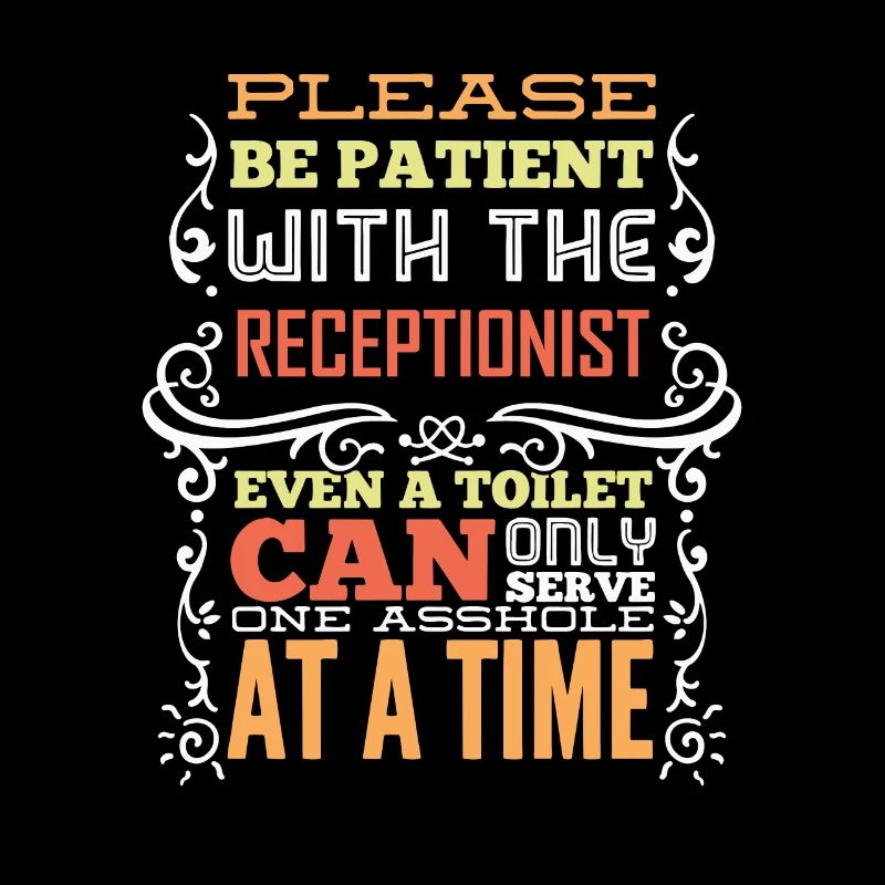 Receptionist Saying Funny Gift