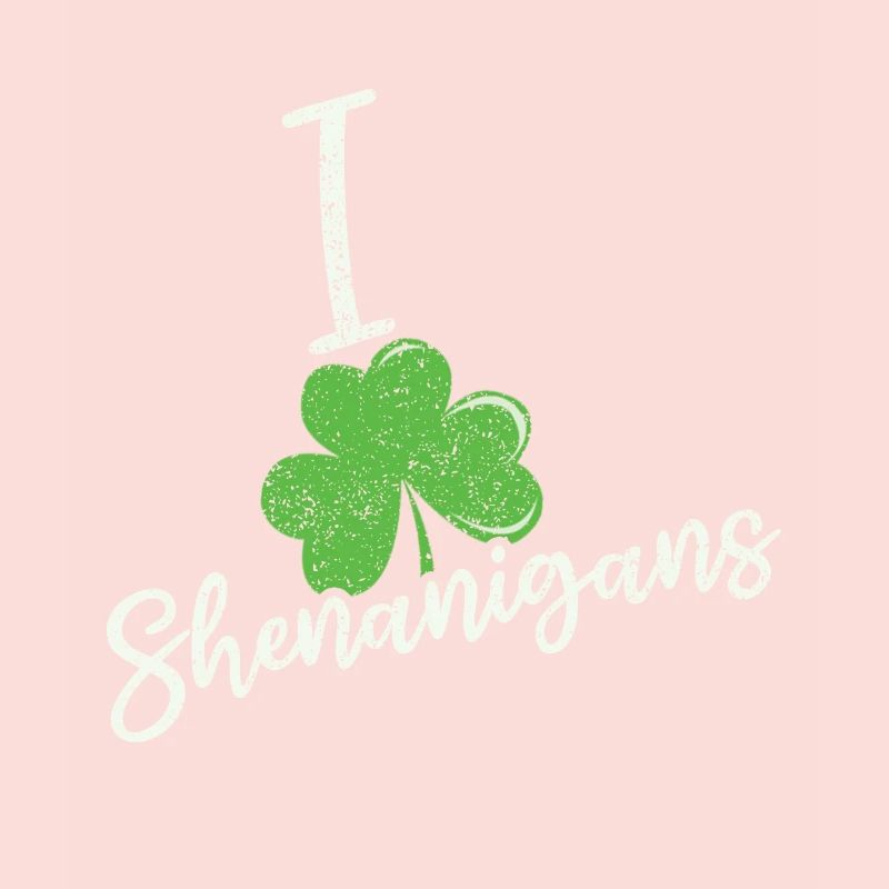 J’aime les manigances Trèfle Trèfle Saint Patrick