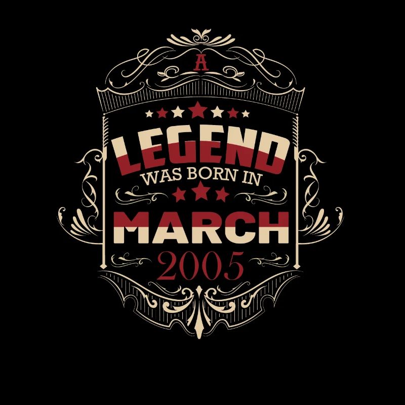 A legend was born in March 2005