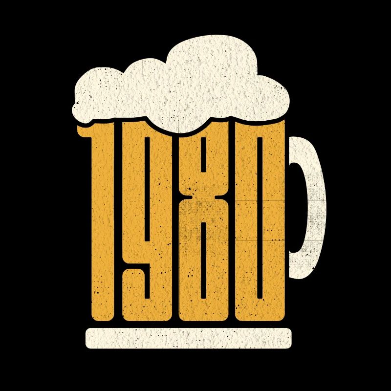 43rd birthday Beer drinker 43 years born 1980