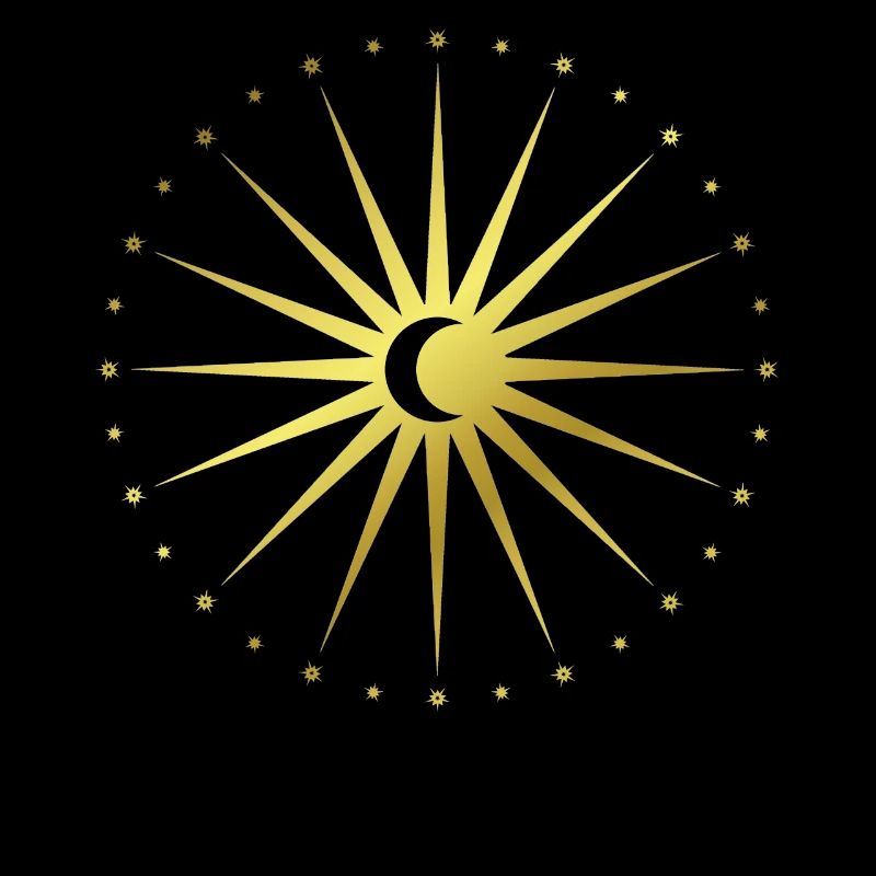 Étoiles - Lune - Constellation - Étoile - Graphisme