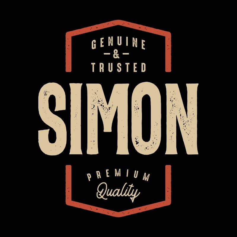 Simon Name Funny Personalized Birthday Simon